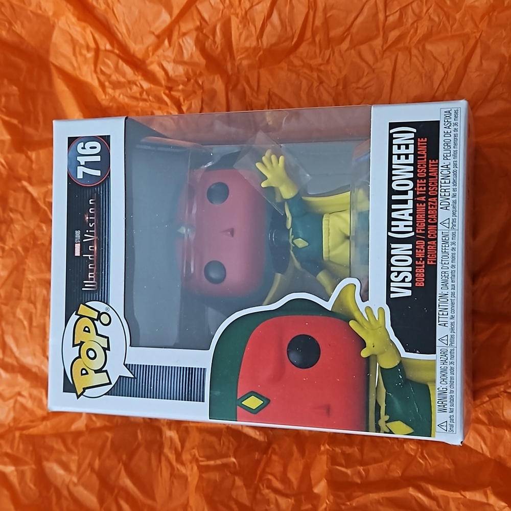 Funko Pop! Marvel: WandaVision - Vision Halloween Pop # 716 Vinyl Figure